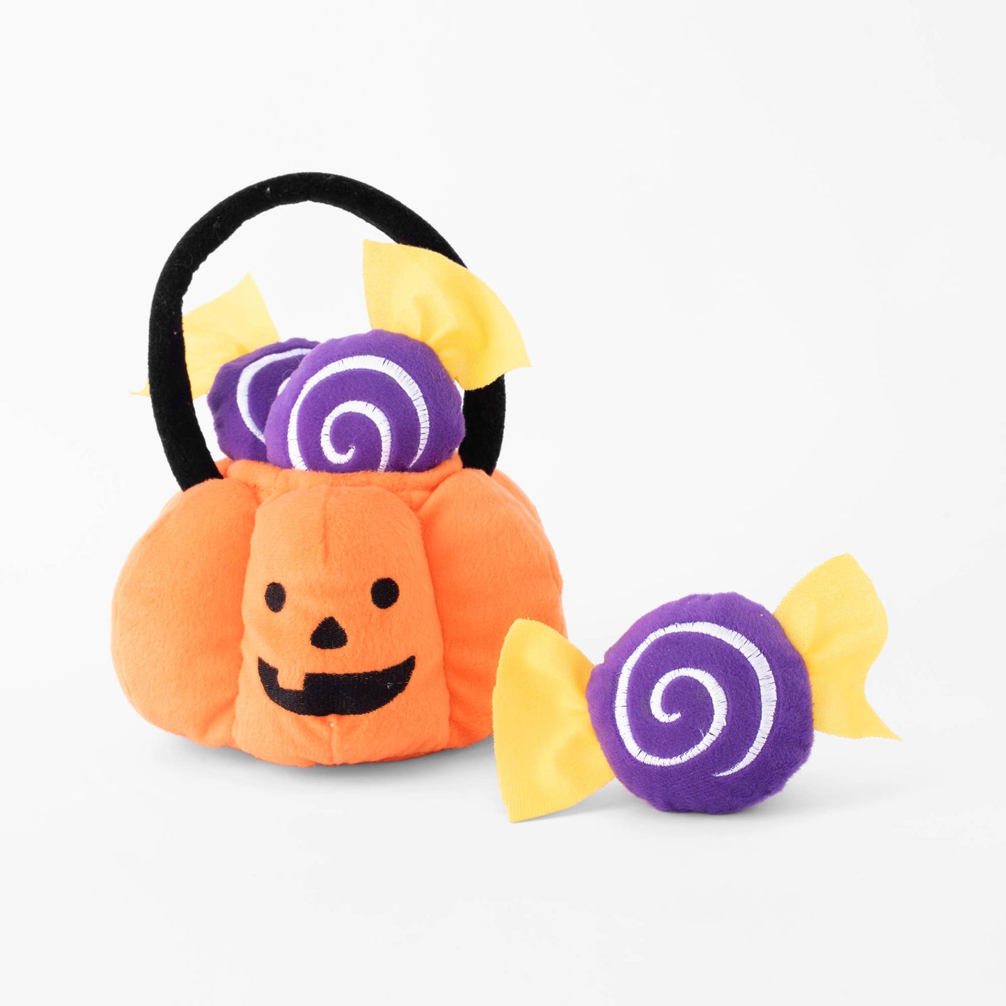 Zippy Burrow - Trick-or-Treat Basket - Dog Toy