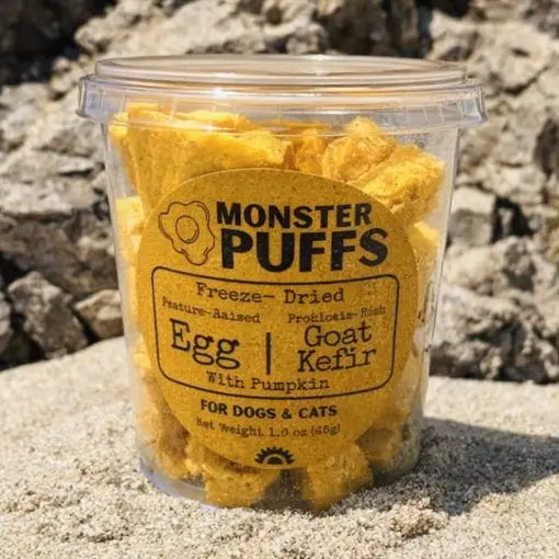 Freeze-Dried Organic Egg & Goat Kefir: Organic Pumpkin
