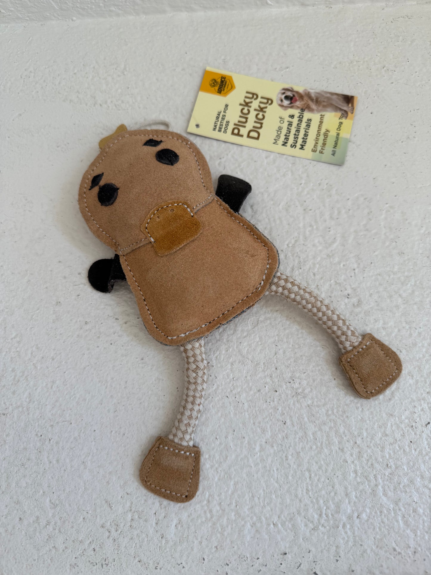 All-Natural Besties for Dogs. Six animal options!: Plucky Ducky