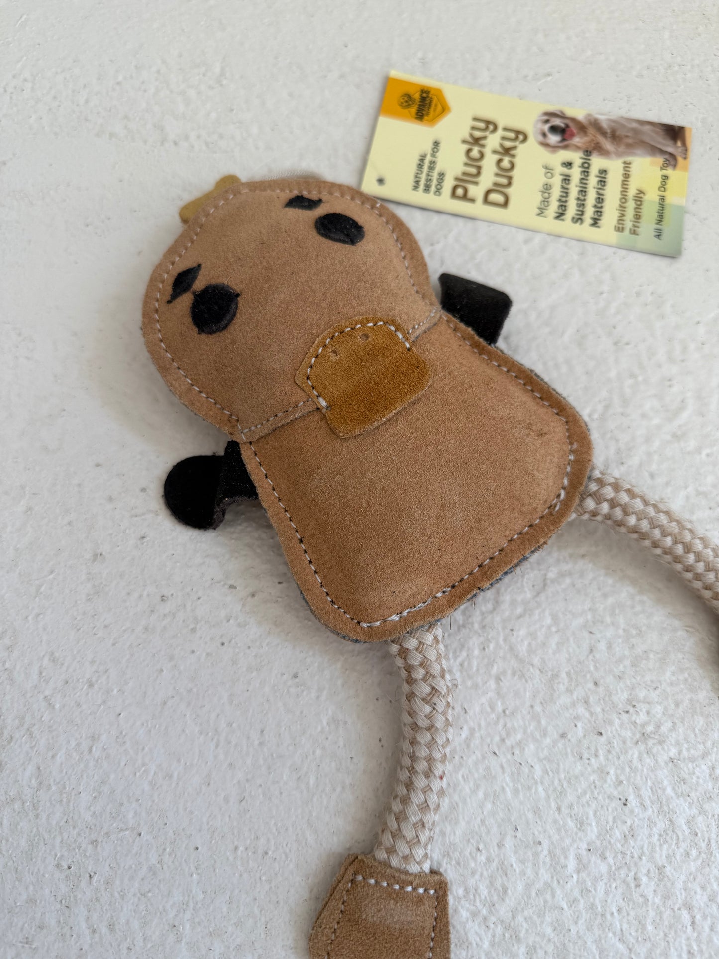 All-Natural Besties for Dogs. Six animal options!: Plucky Ducky