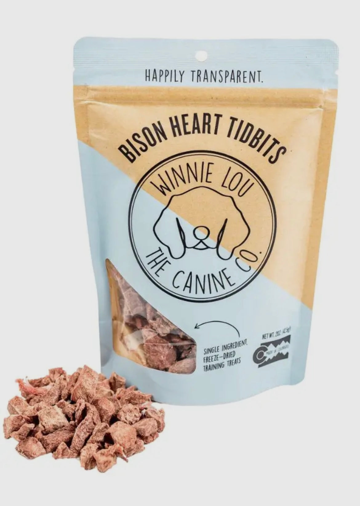 Weenie Lou-Bison Heart Tidbits