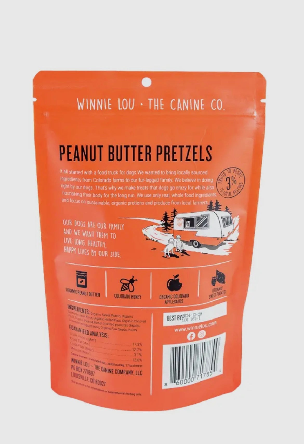 Weenie Lou- Peanut Butter Pretzels