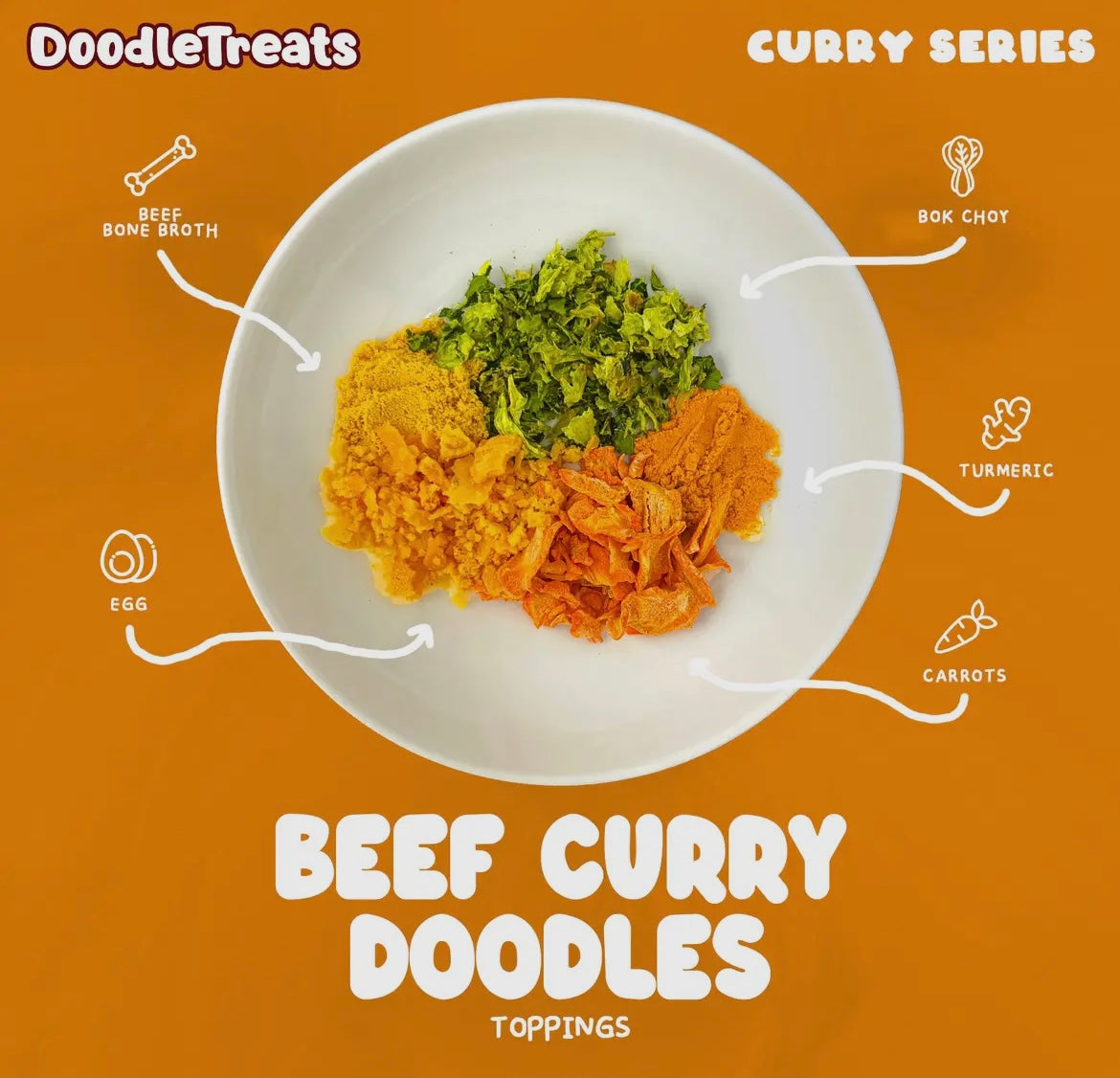 Doodle Treats- Cup Doodles- Curry