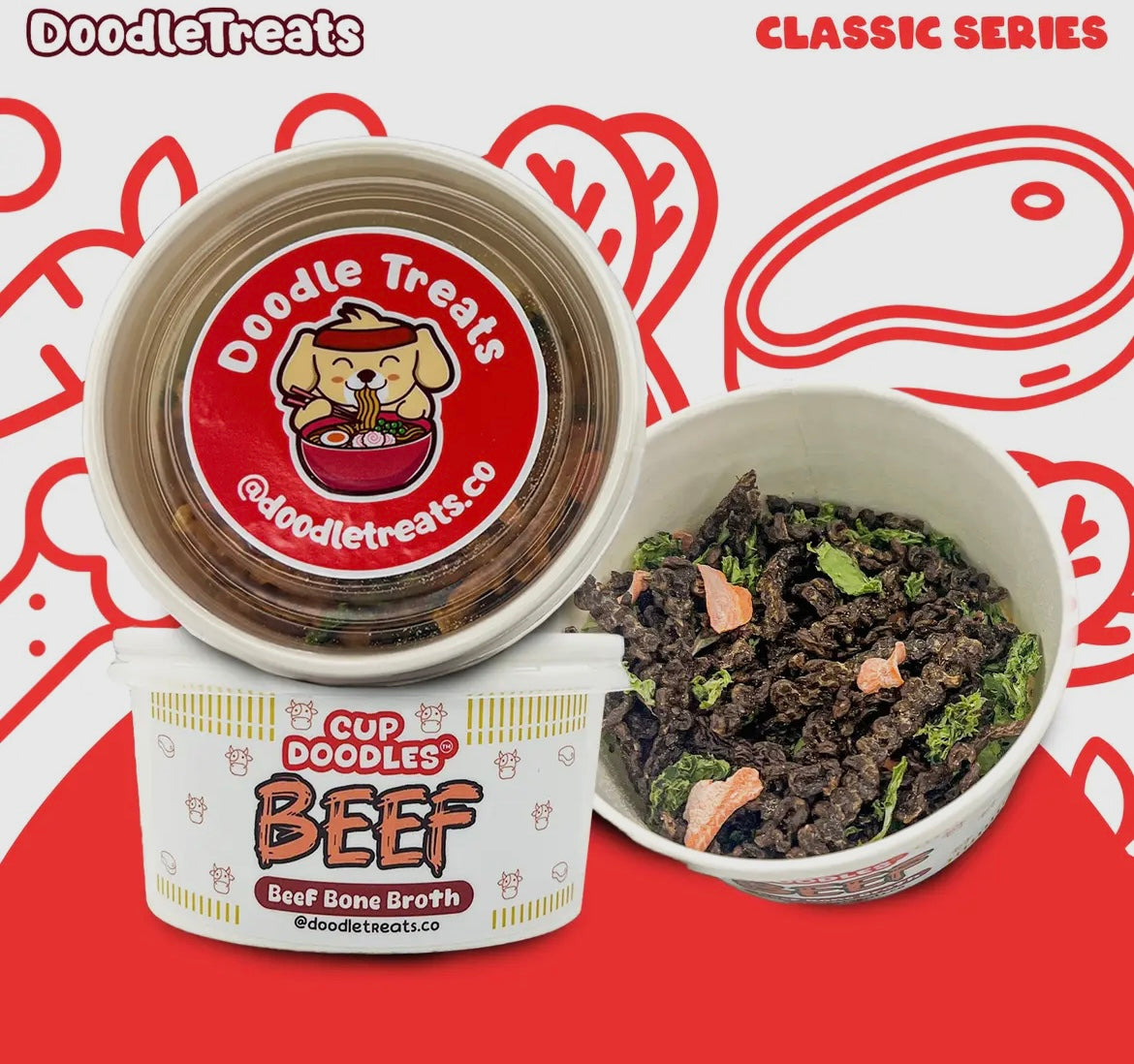 Doodle Treats- Cup Doodles-Beef
