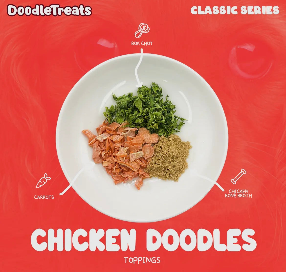 Doodle Treats - Chicken Cup Noodles For Dogs and Cats