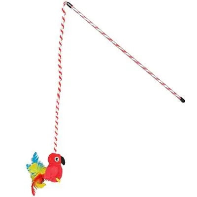 Multipet Margaritaville Parrot Wand for Cat