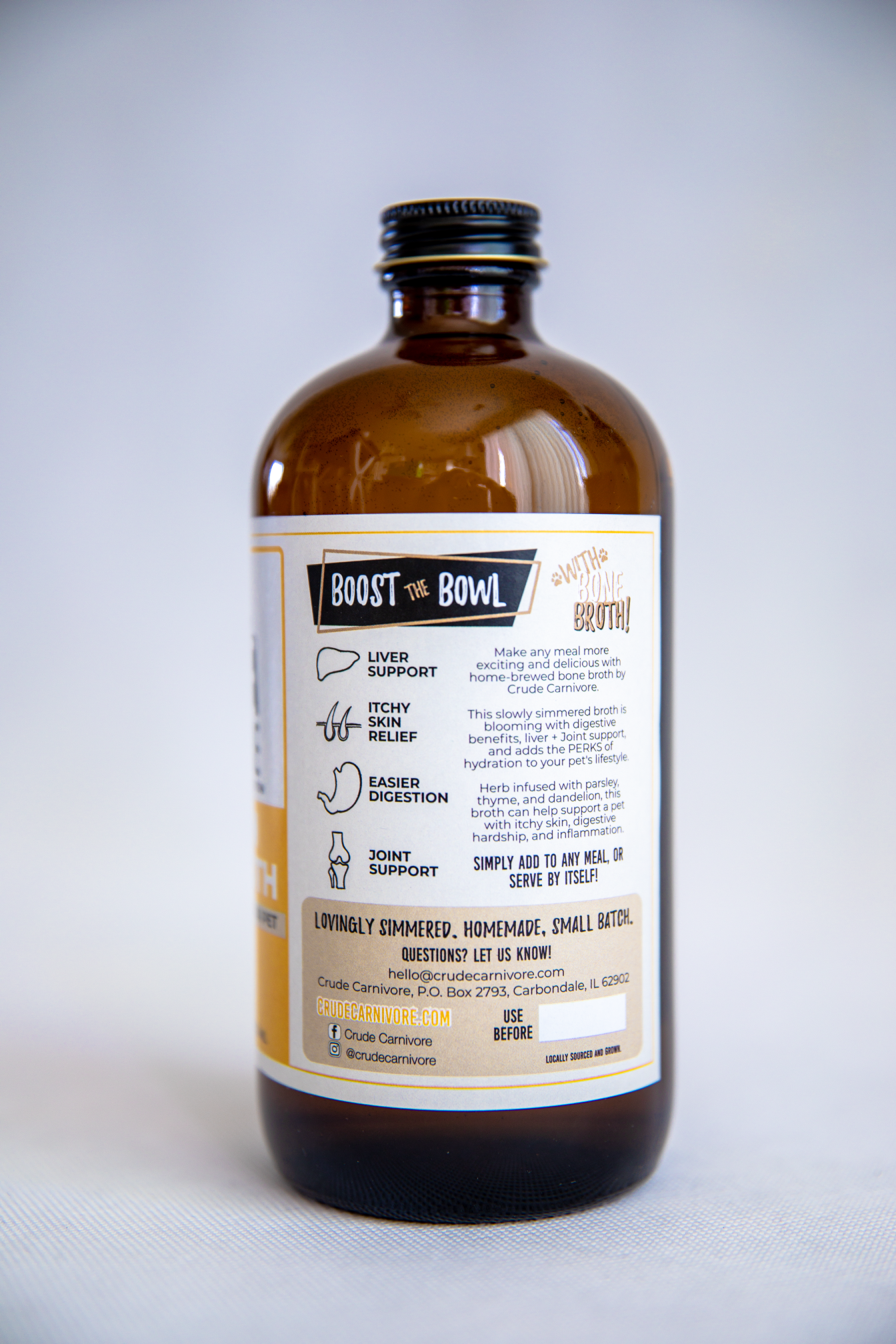 16oz Chicken Bone Broth- PICK UP ONLY
