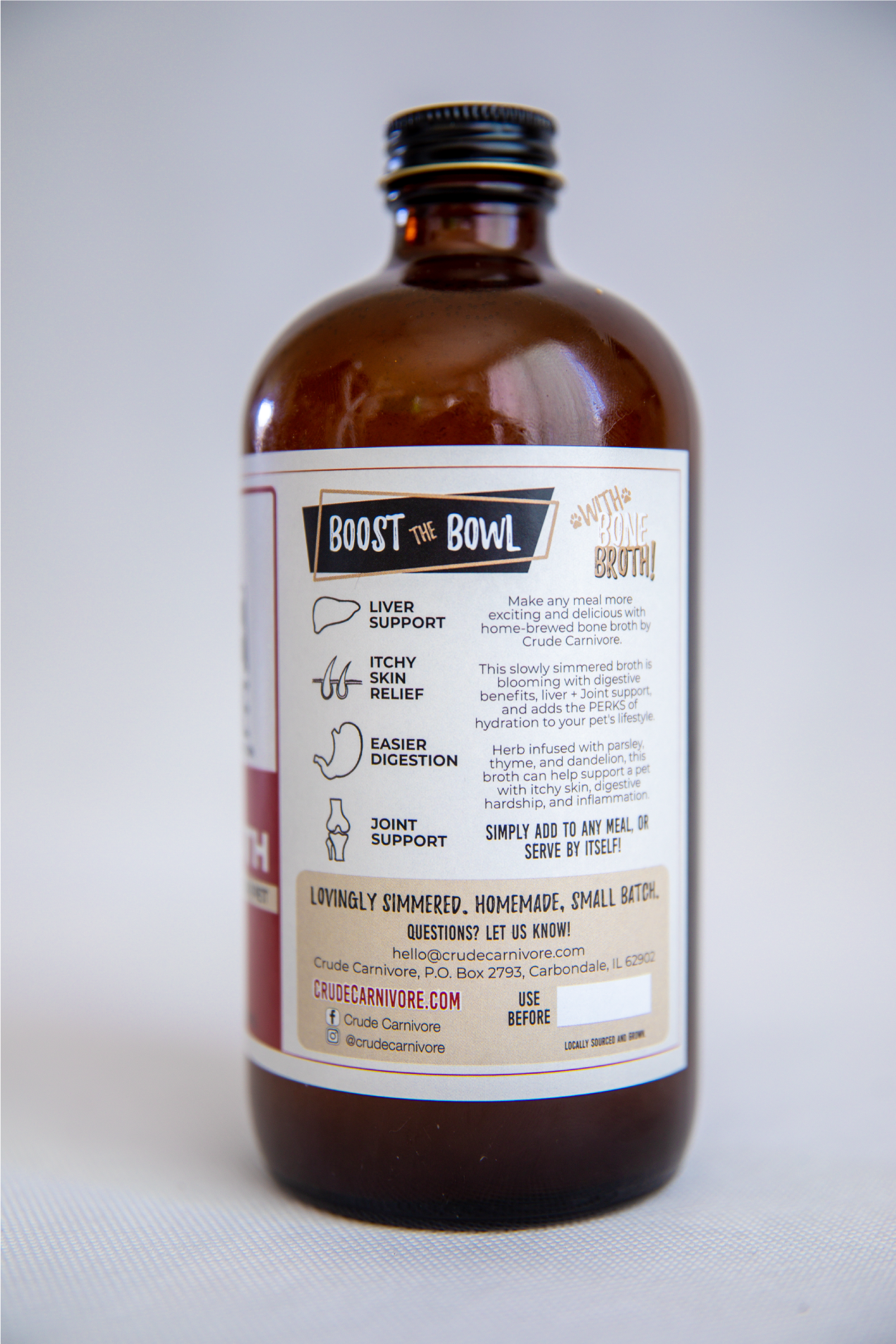 16oz Beef Bone Broth- PICK UP ONLY