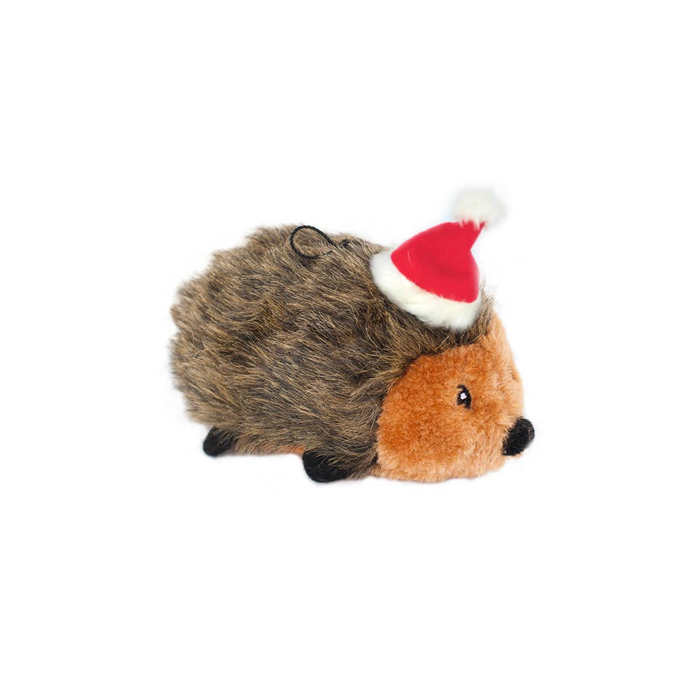 Holiday Hedgehog - Christmas Dog Toy: Large
