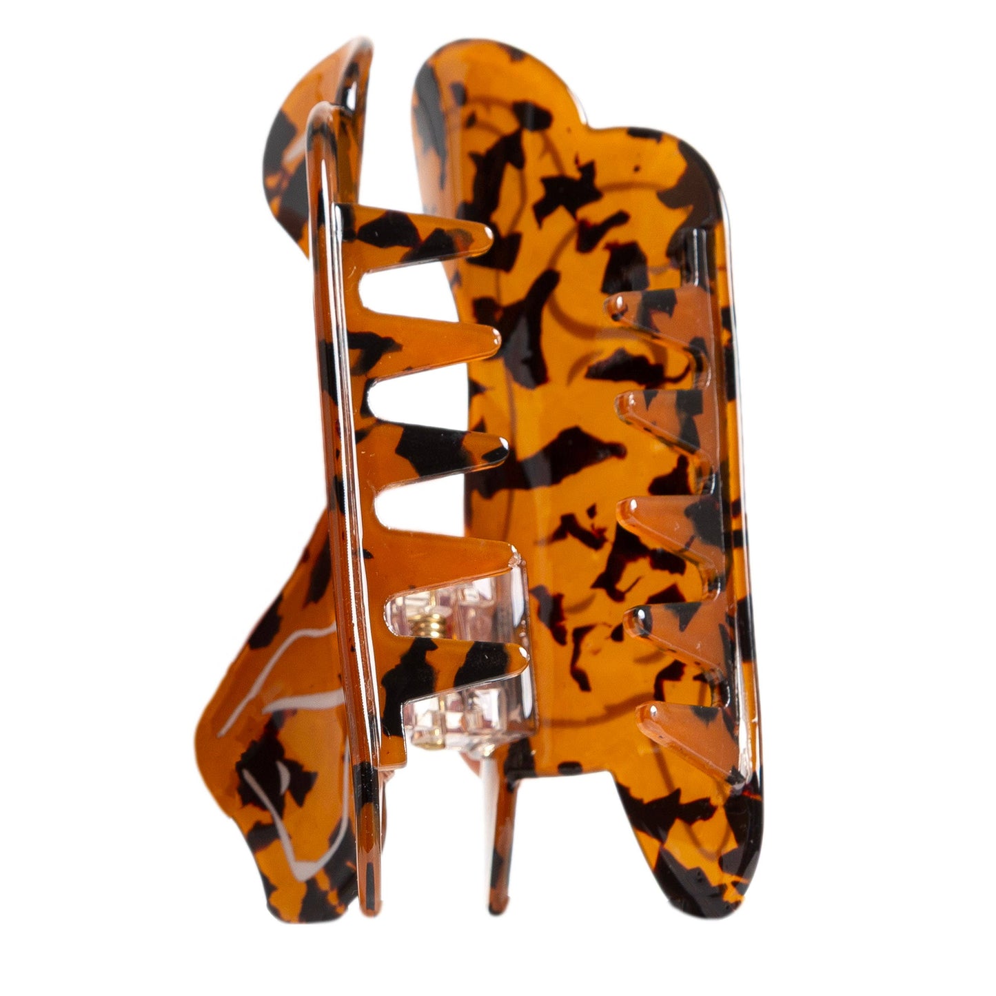 Dog Design Hair Claw Clip, Tortoise Shell Barrette