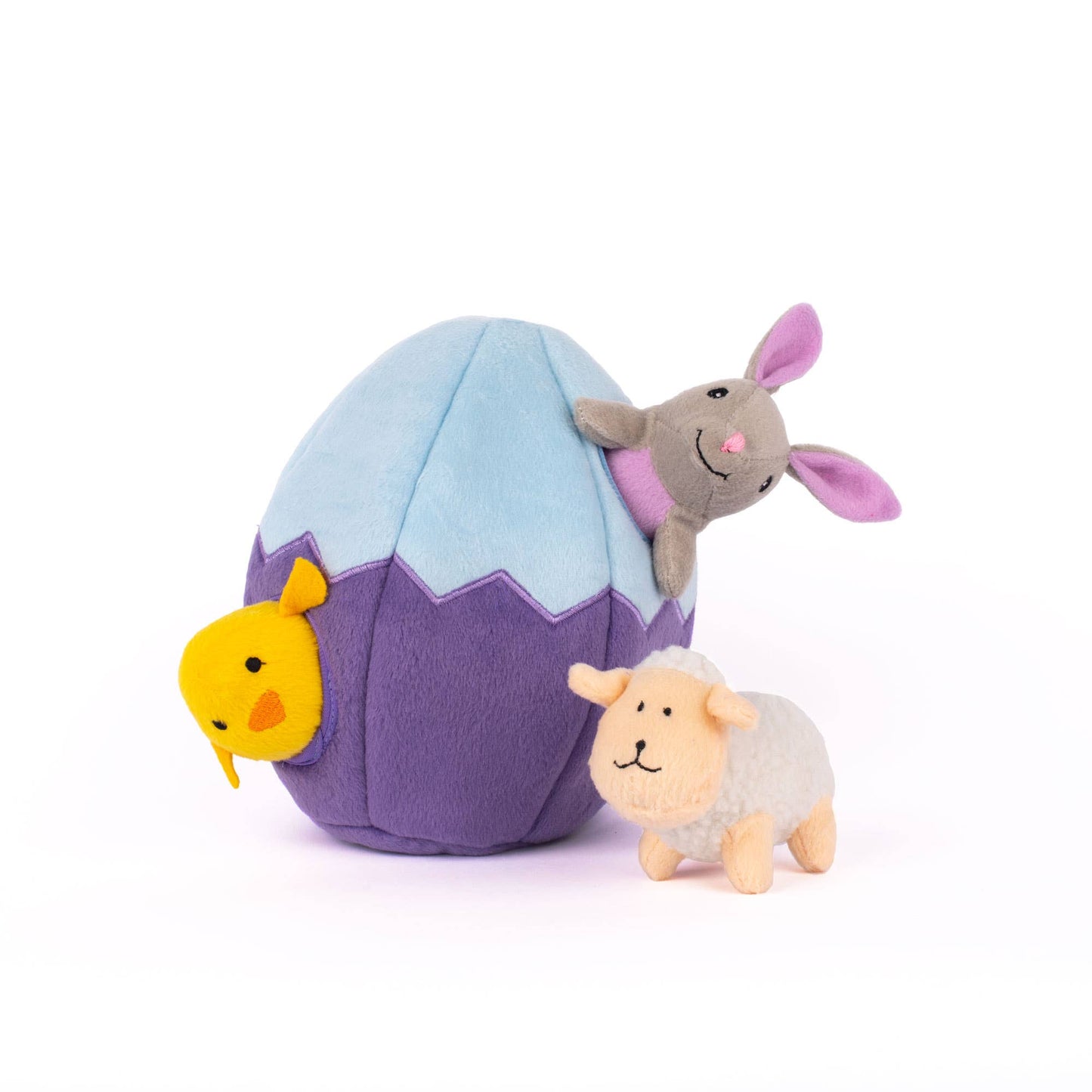 Zippy Burrow - Easter Egg and Friends - Dog Toy
