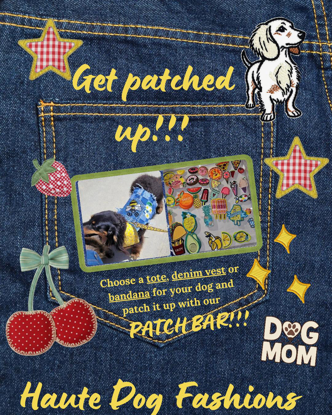 EVENT TICKET : DOGGY CRAFT DAY HOSTED BY HAUTE DOG FASHIONS