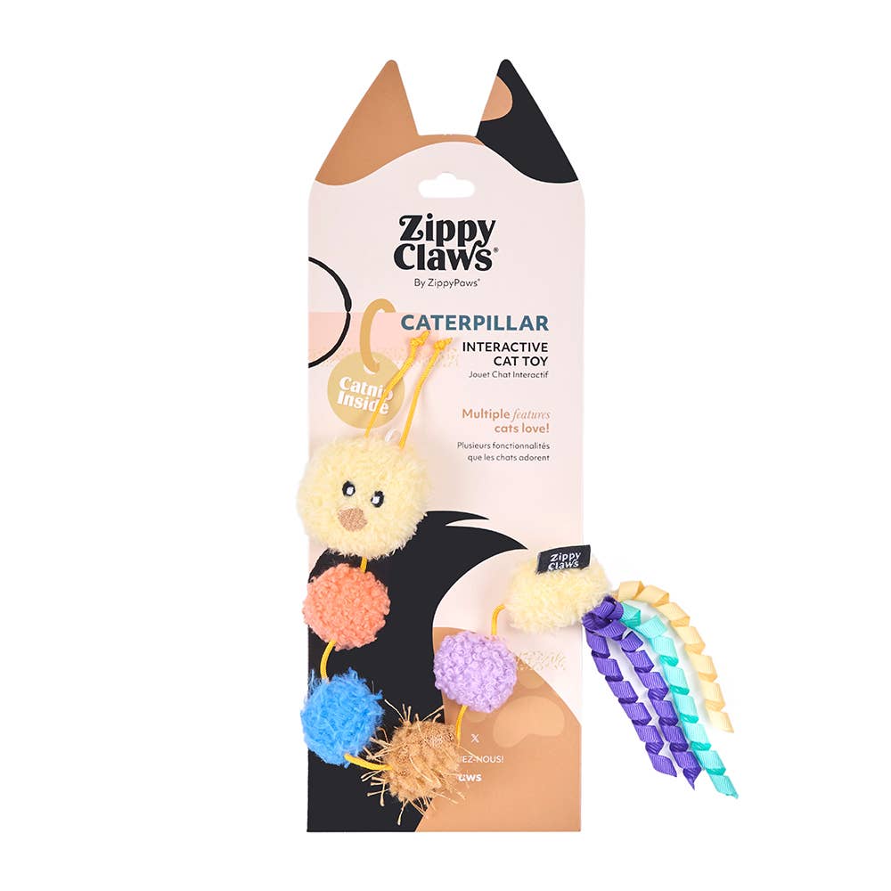 ZippyClaws® PomPom Caterpillar