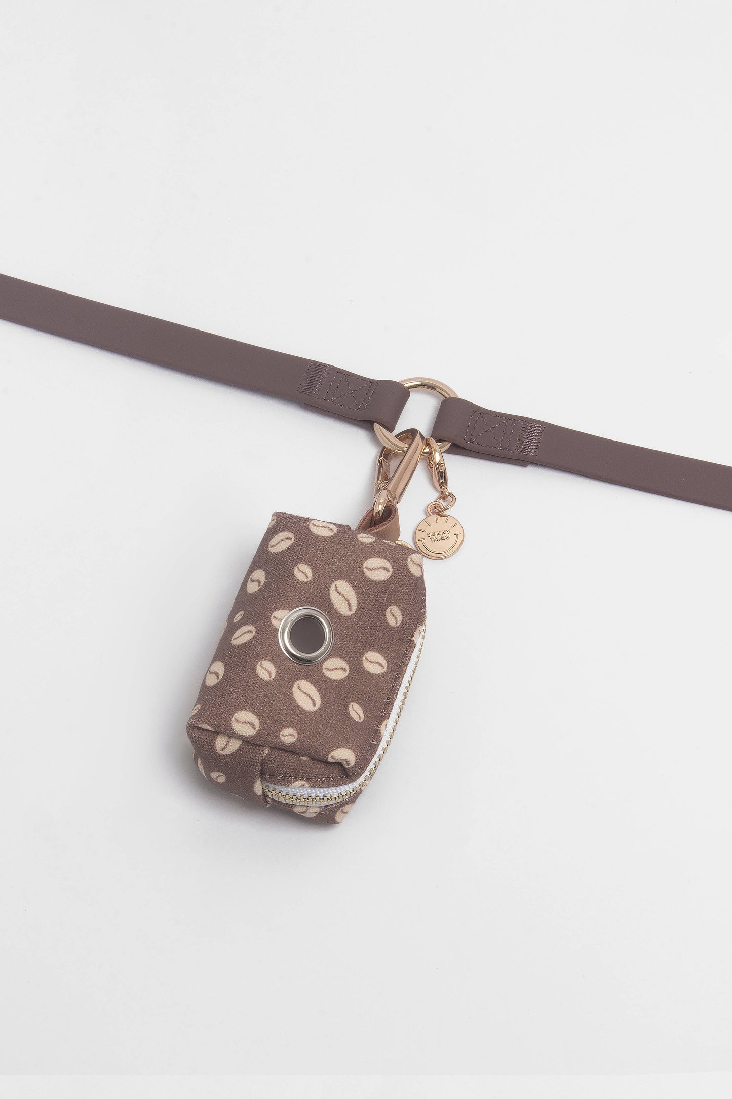 Espresso Brown 4-in-1 Convertible Hands Free Cloud Dog Leash