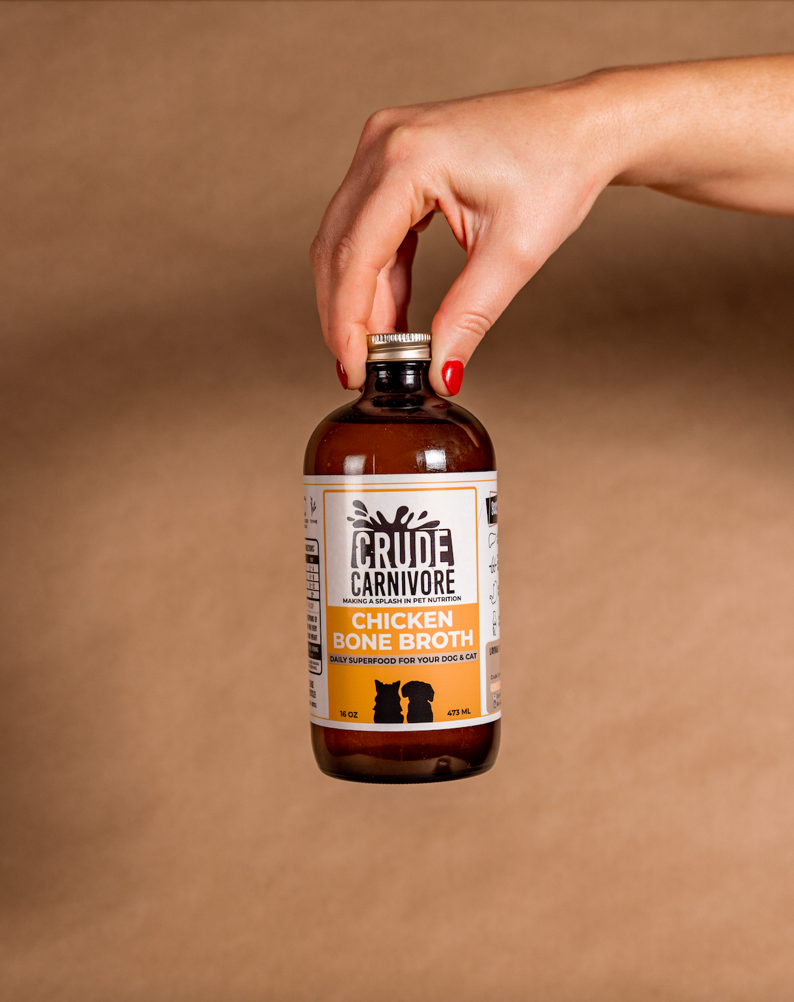 16oz Chicken Bone Broth- PICK UP ONLY