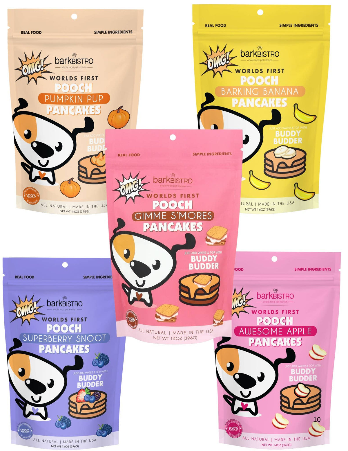 Create Your Own Pooch Pancakes Case Pack 12 - Made in USA