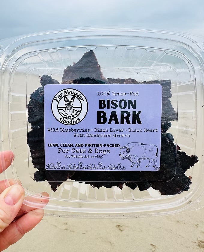 100% Grass-Fed Bison Bark