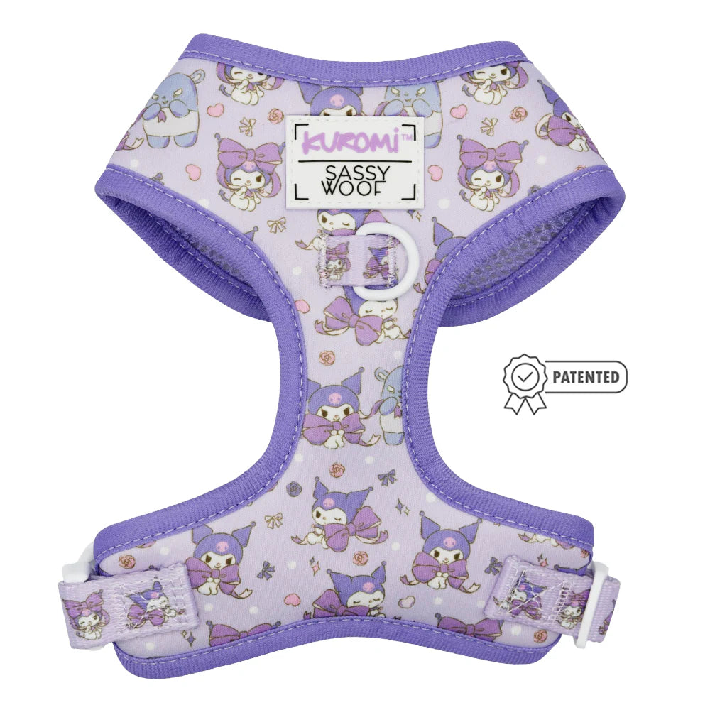 SASSY WOOF DOG ADJUSTABLE HARNESS - KUROMI™