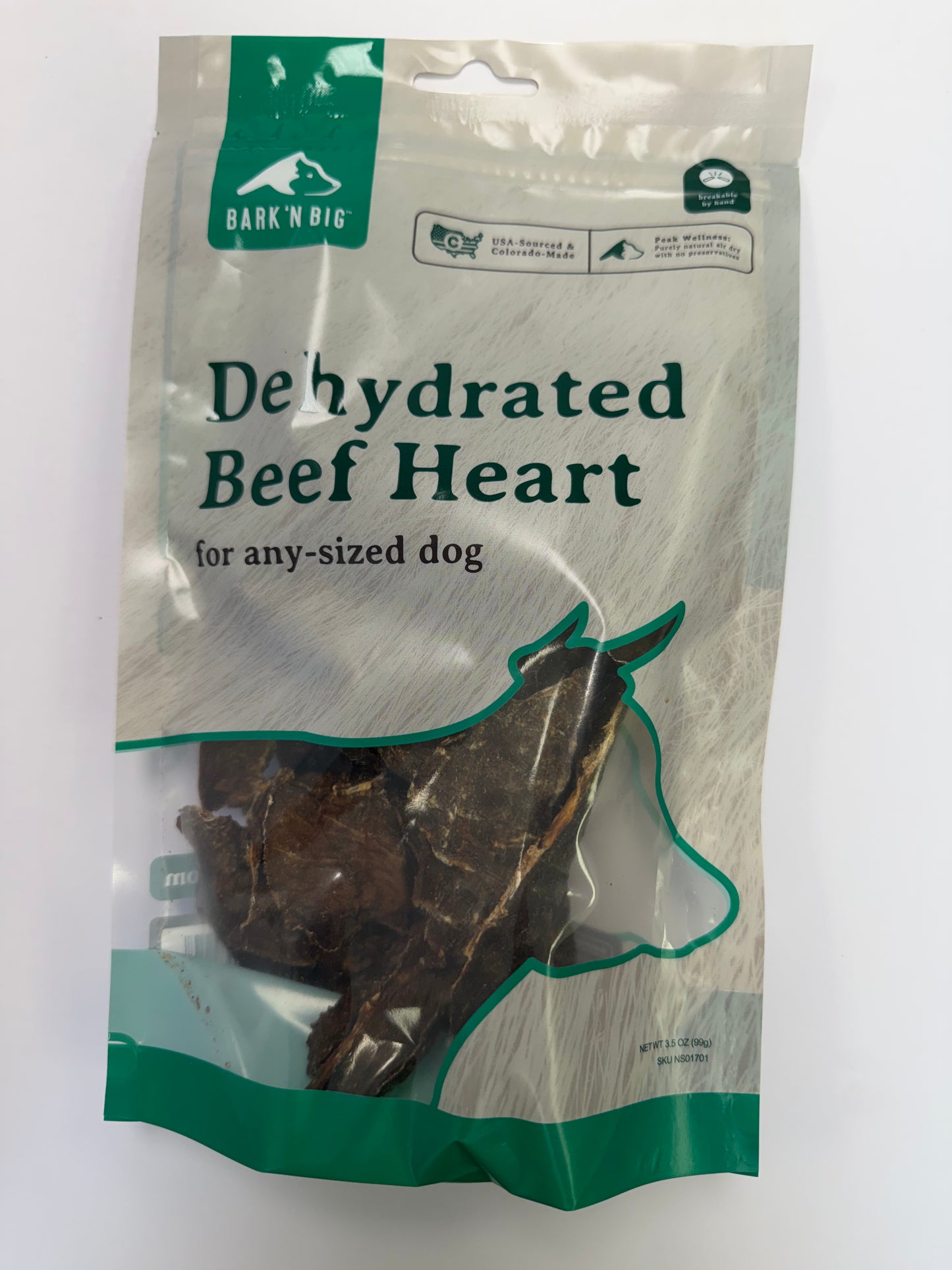 Dehydrated Beef Heart