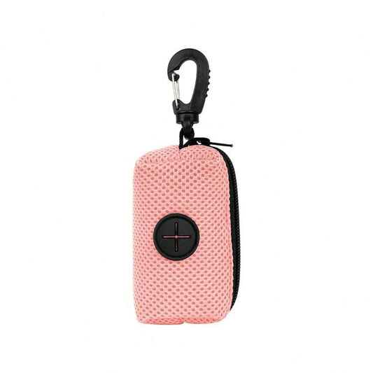 Multicolored Dog poop bag dispenser