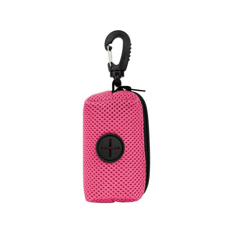 Multicolored Dog poop bag dispenser