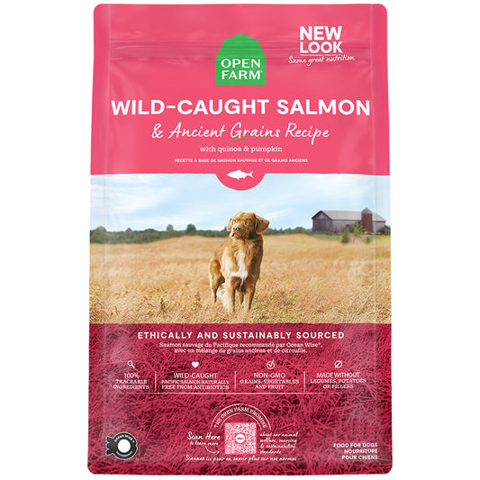 Wild-Caught Salmon & Ancient Grains Dog Food