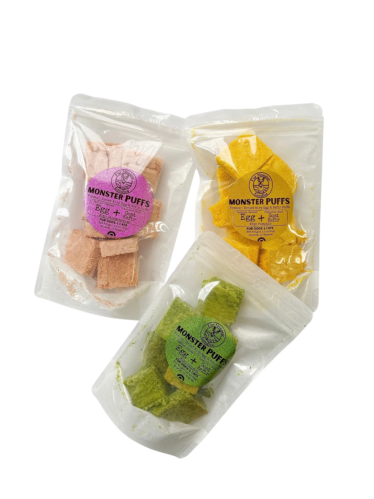 Freeze-Dried Organic Egg & Goat Kefir: Organic Spinach