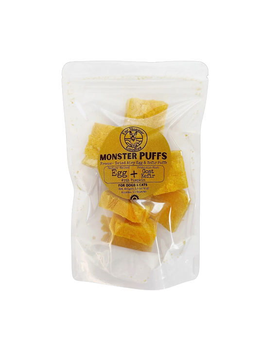 Freeze-Dried Organic Egg & Goat Kefir: Organic Pumpkin