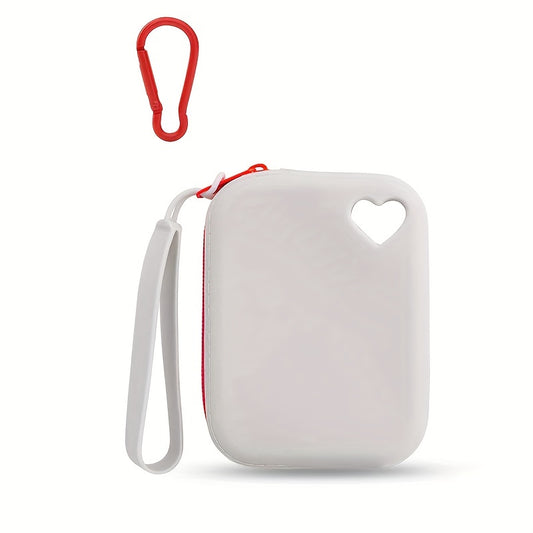 Gray Heart Treat pouch