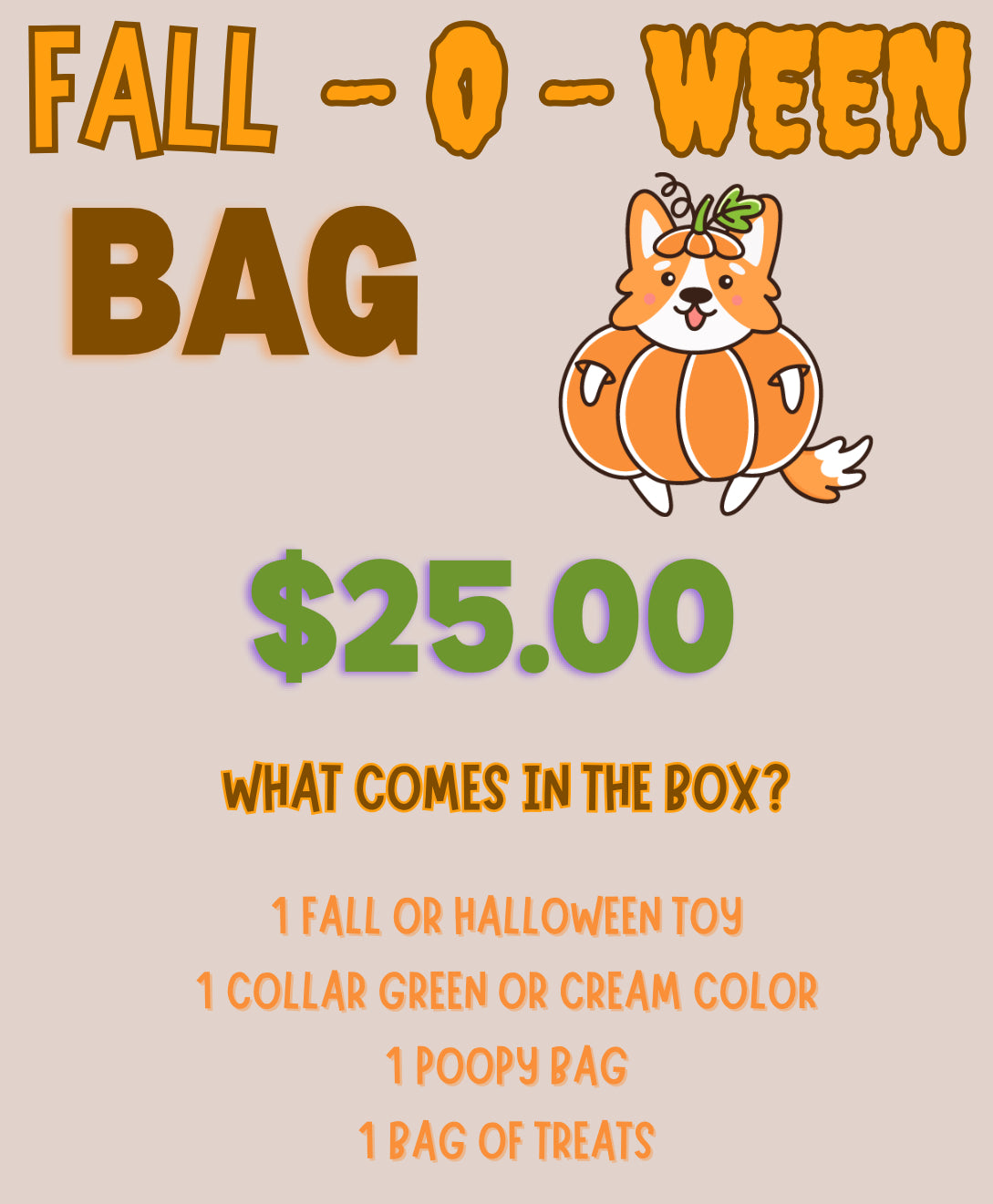 Fall - O - Ween Bag