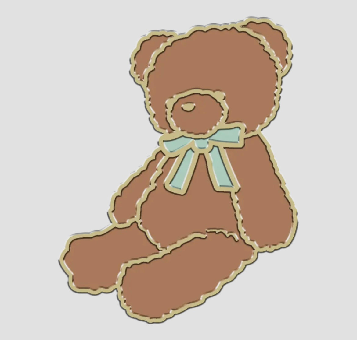 Moody Charm - Brown Teedy
