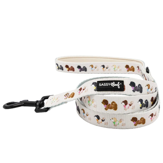 Sassy Woof-Dog Leash - Spunky Shih Tzus