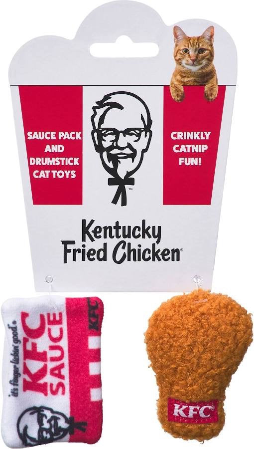 Spot KFC Sauce Pack & Drumstick with Catnip