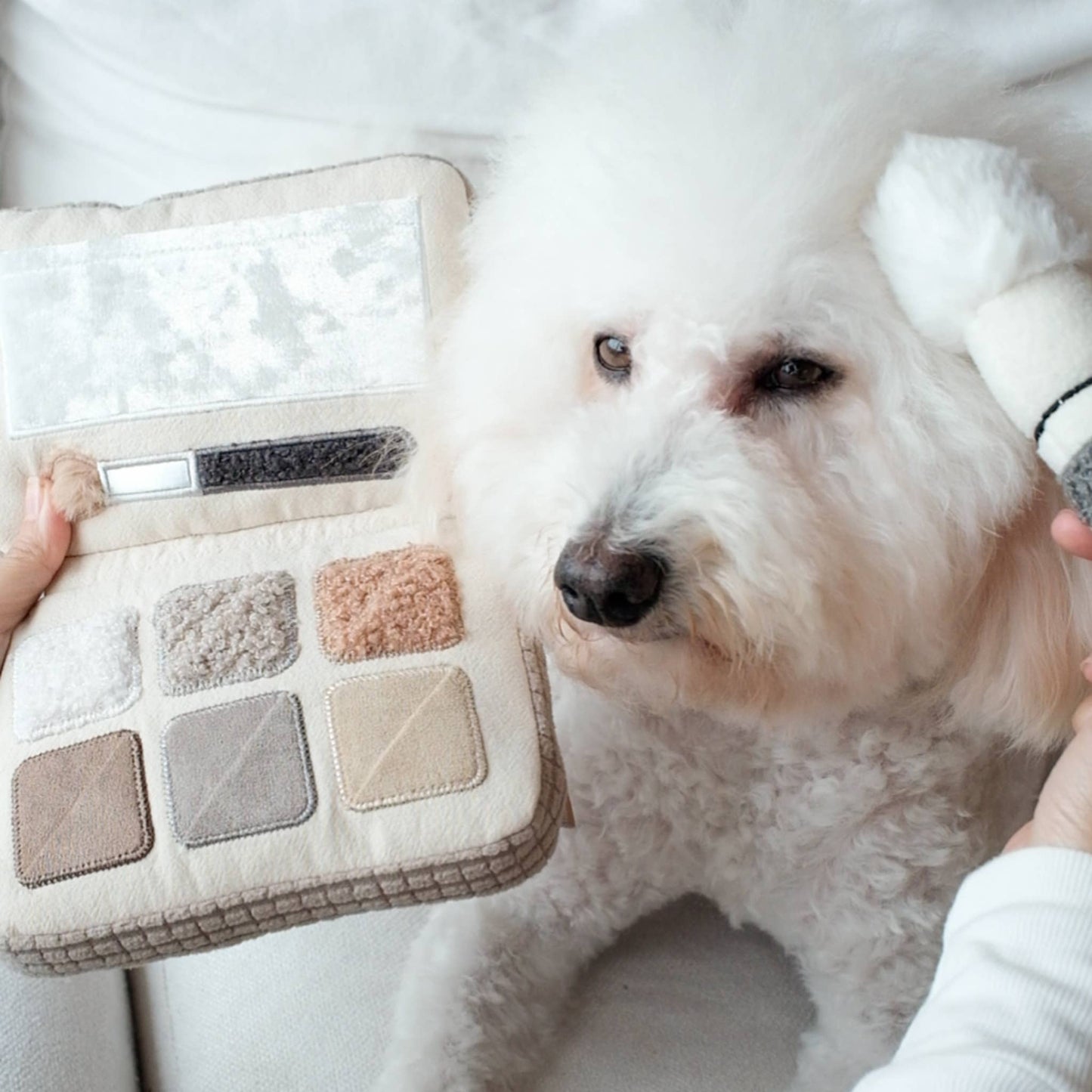 EYESHADOW PALETTE // ENRICHMENT DOG TOY // SNUFFLE TOY