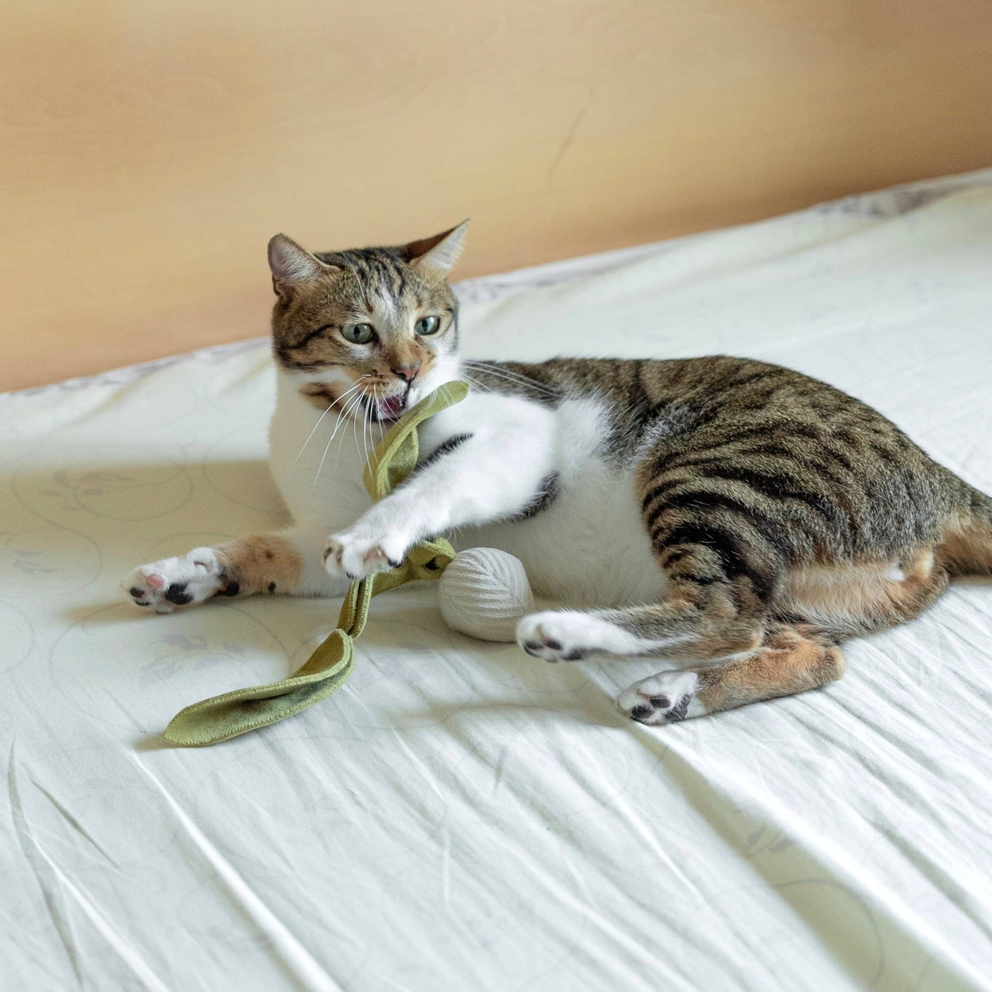 KITTY RADISH // CAT TOY // CATNIP: S/ CREAM