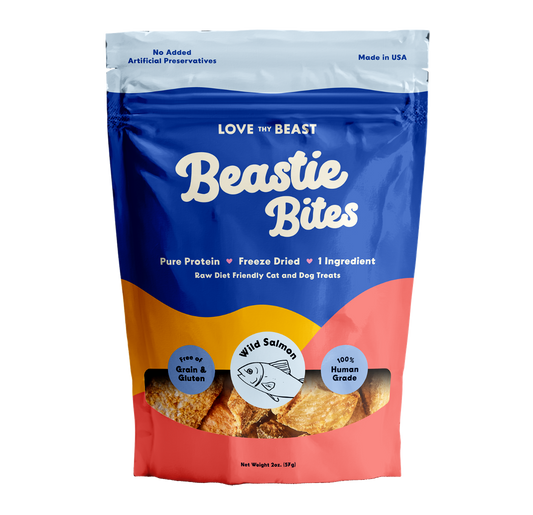 Freeze-Dried Wild Salmon Dog & Cat Treat, 2-oz bag