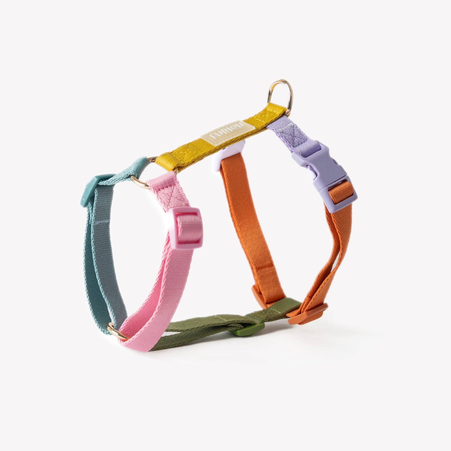 'Rainbow - Strap Dog Harness': Extra small