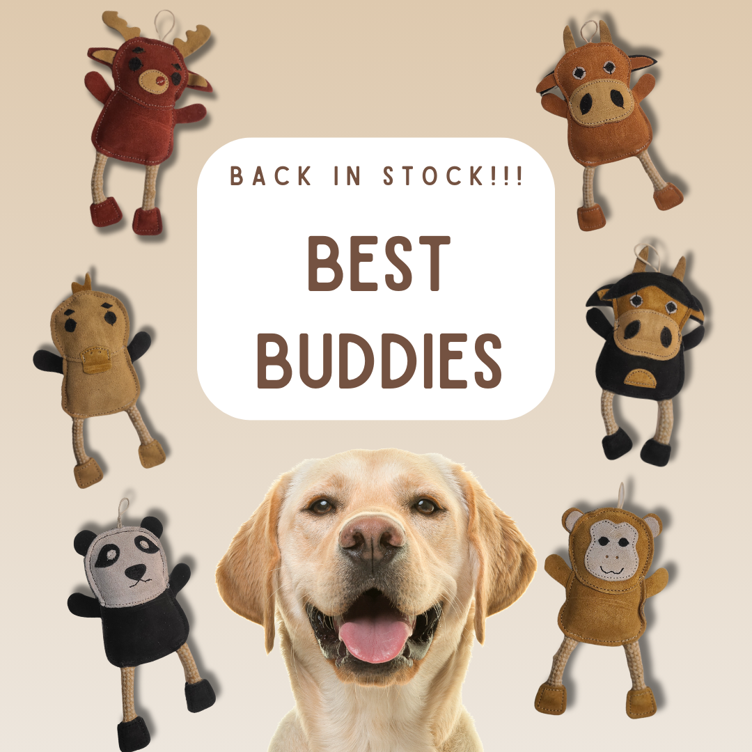 All-Natural Besties for Dogs. Six animal options!: Lucy Moosey