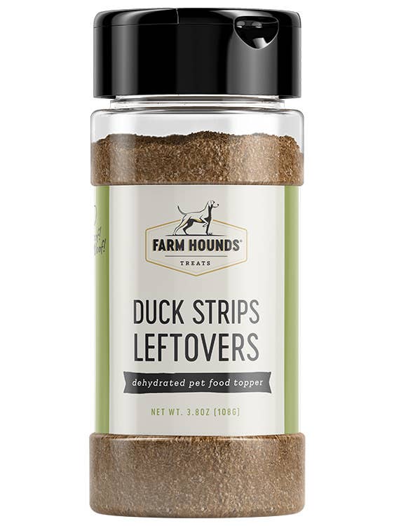 Single Ingredient Dog Food Topper - All-Natural - Duck Strips
