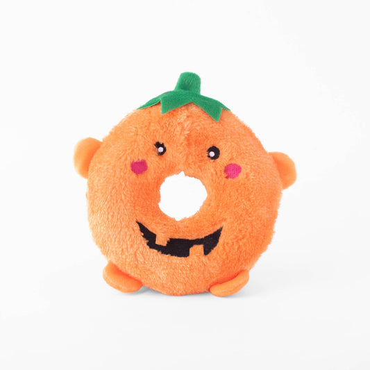 Donutz Buddies - Pumpkin - Halloween Dog Toy