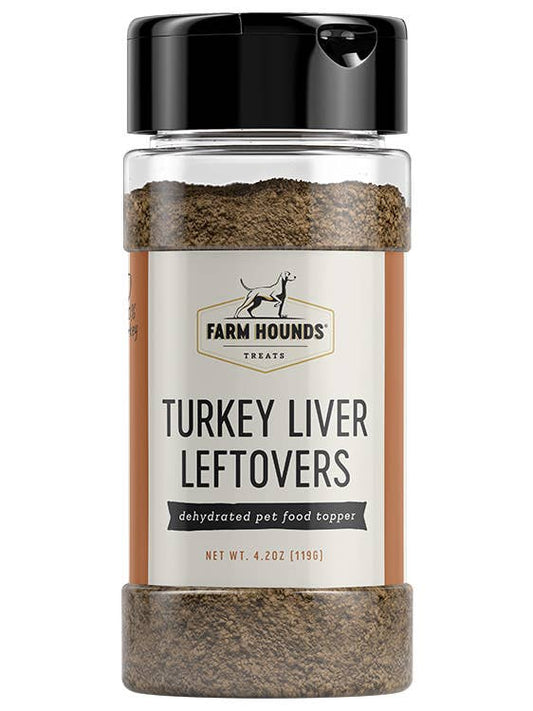 Single Ingredient Dog Food Topper - All-Natural - : Turkey Liver