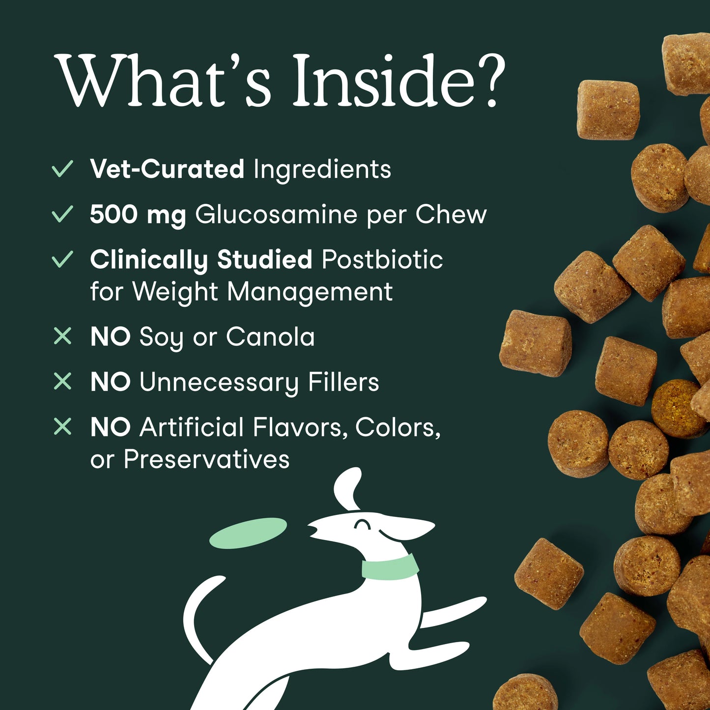 Hip + Joint Support Chews for Dogs